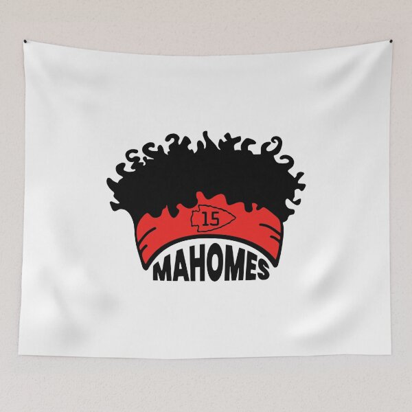 Item preview, Mahomes15 Arrowhead Afro Icon designed and sold by BrewMad.