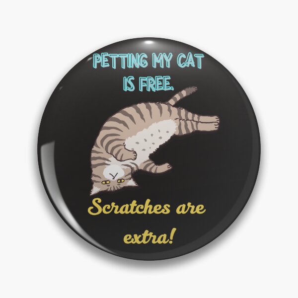 Item preview, Petting My Cat Is Free – Funny Cat Owner Humor Design designed and sold by TetelestaiWeave.