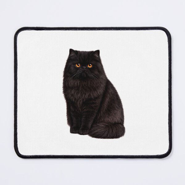 Item preview, Persian Black Cat designed and sold by BackgroundND.