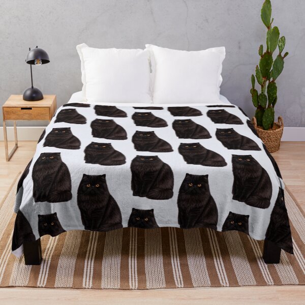 Item preview, Persian Black Cat designed and sold by BackgroundND.