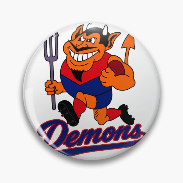 Item preview, Melbourne Demons Football Club AFL Mascot Drawing designed and sold by Luke Foran Sports Art.