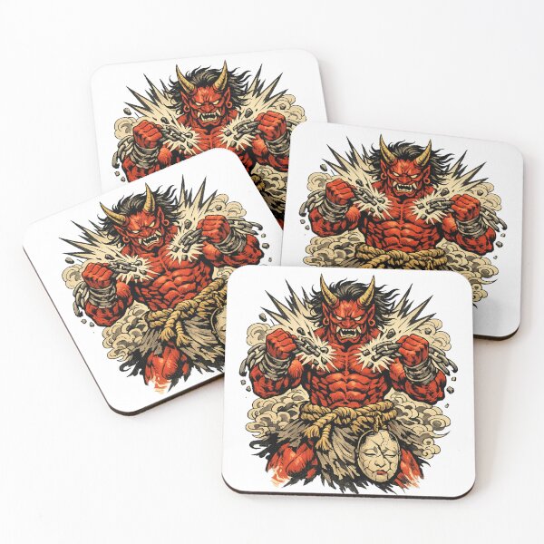 Item preview, The Oni That No One Could Defeat | Japanese Ukiyo-e Demon Warrior Art designed and sold by Substance_life.