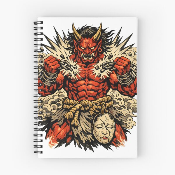 Item preview, The Oni That No One Could Defeat | Japanese Ukiyo-e Demon Warrior Art designed and sold by Substance_life.