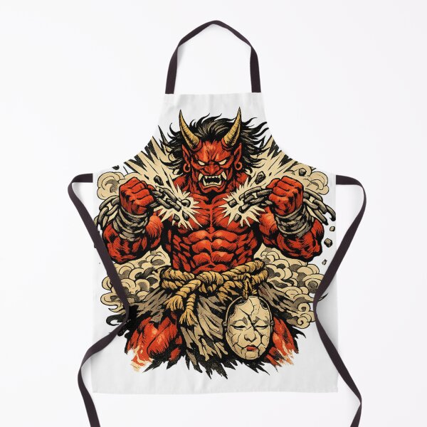 Item preview, The Oni That No One Could Defeat | Japanese Ukiyo-e Demon Warrior Art designed and sold by Substance_life.