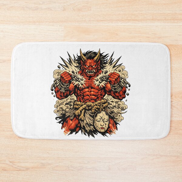 Item preview, The Oni That No One Could Defeat | Japanese Ukiyo-e Demon Warrior Art designed and sold by Substance_life.