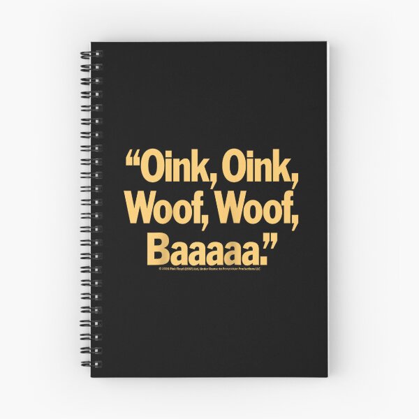 Item preview, Pink Floyd Oink Woof Typography Design designed and sold by EthelCross.