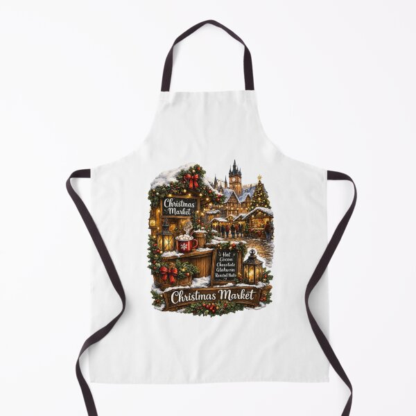 Item preview, Christmas Market | European Christmas Village | Cozy Winter Market | Holiday Lights | Hot Cocoa | Christmas Village | Festive Winter Decor designed and sold by MrDev.