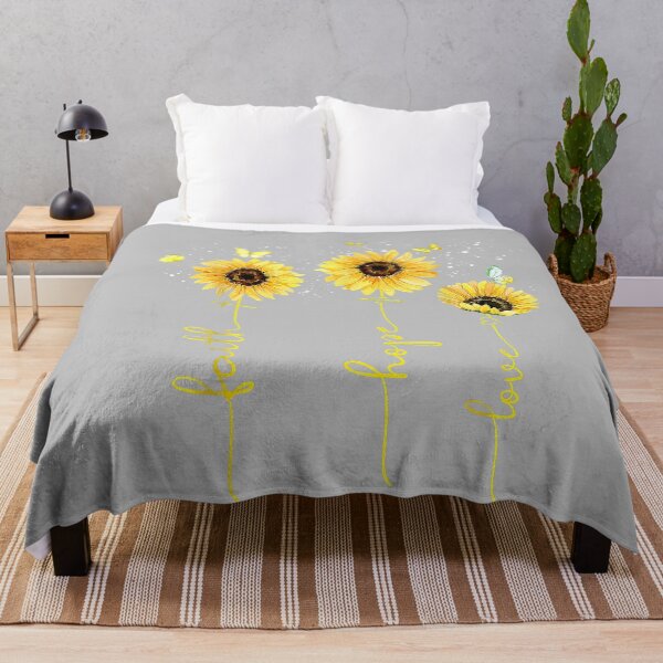Item preview, Christian for Women Sunflower Faith Hope Love designed and sold by mjohnson9.