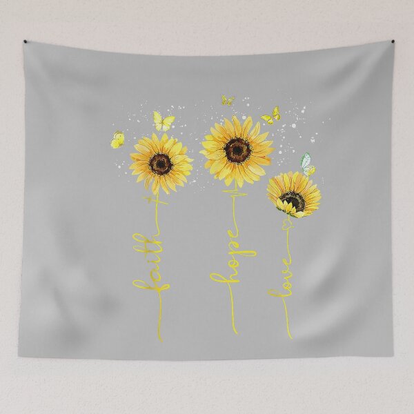 Item preview, Christian for Women Sunflower Faith Hope Love designed and sold by mjohnson9.