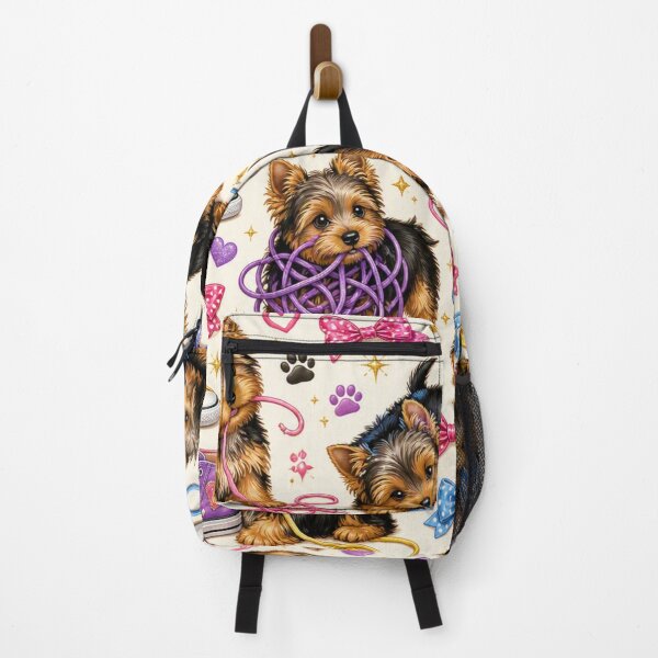Item preview, Naughty Yorkshire Terriers Playing with Shoes designed and sold by Wags & Tails.