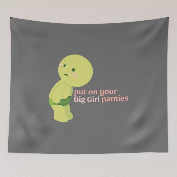 Item preview, Smiski : put on your BIG GIRL panties designed and sold by ☆ allibear Arts ☆.