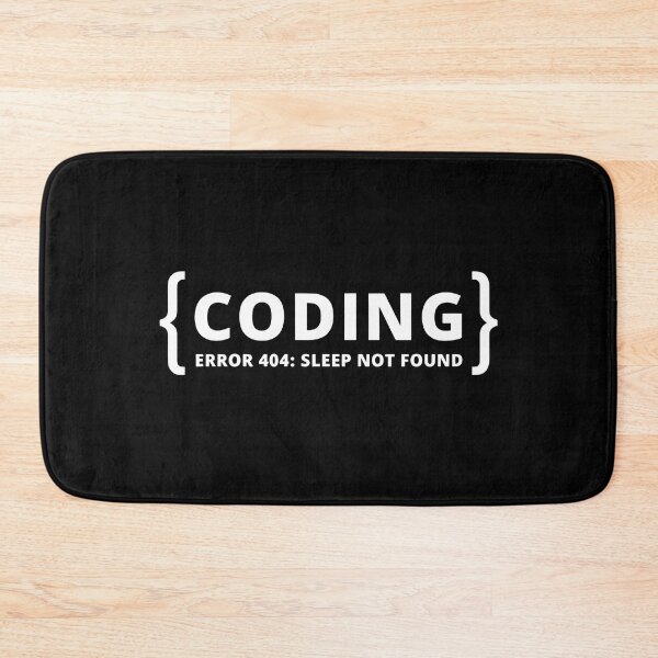 Item preview, Coder's Humor T-Shirt: Error 404 Sleep Not Found designed and sold by FestivityFinds.