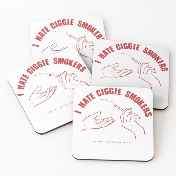 Item preview, I Hate Ciggie Smokers designed and sold by Kitkatamatic216.