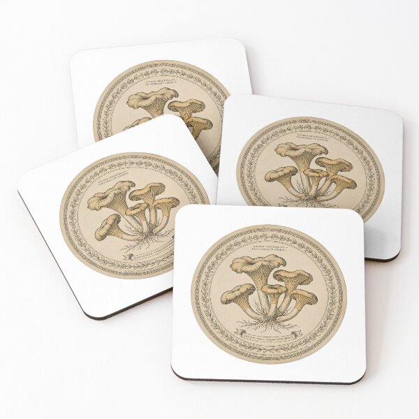Item preview, Golden Chanterelle - Leave No Trace Forage Responsibly - Vintage Mycology Badge designed and sold by SoulenCify.