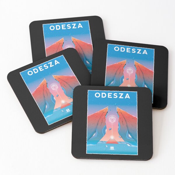 Item preview, ODESZA Conceptual Canyon Hands Geometric Crystal Poster designed and sold by WinGaylord.