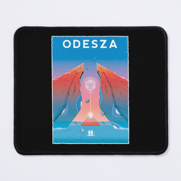 Item preview, ODESZA Conceptual Canyon Hands Geometric Crystal Poster designed and sold by WinGaylord.
