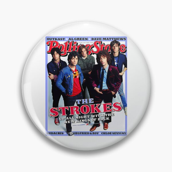 Item preview, The Strokes Rolling Stone Cover Retro Rock Band designed and sold by AntoFioreshop.