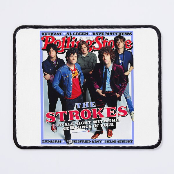 Item preview, The Strokes Rolling Stone Cover Retro Rock Band designed and sold by AntoFioreshop.