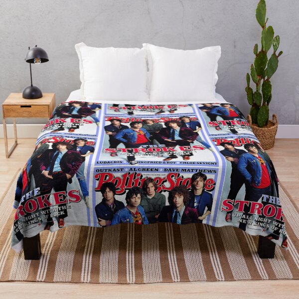 Item preview, The Strokes Rolling Stone Cover Retro Rock Band designed and sold by AntoFioreshop.