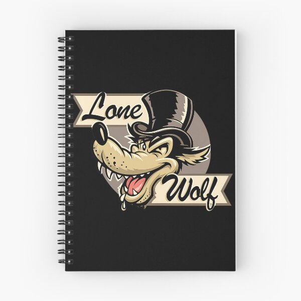 Item preview, Lone Wolf designed and sold by NoThoughtsCat.