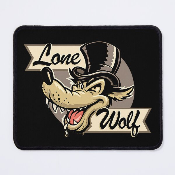 Item preview, Lone Wolf designed and sold by NoThoughtsCat.