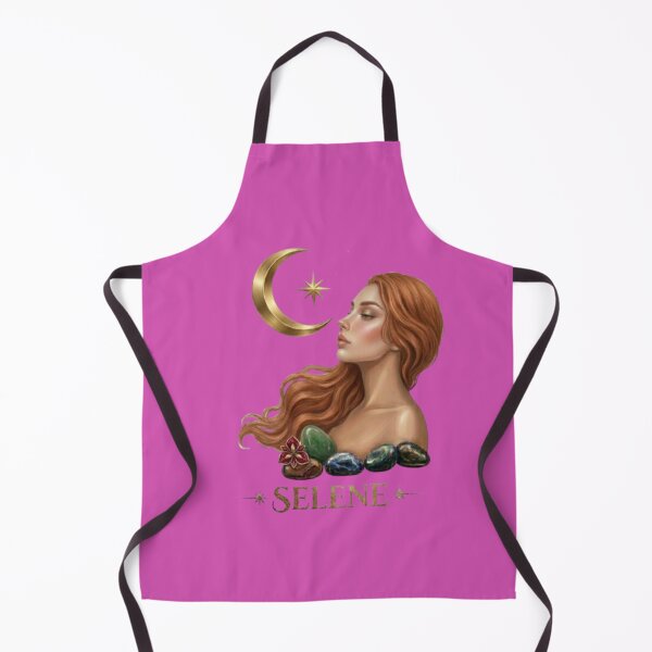 Item preview, Selene Greek Goddess of the Moon Fantasy Art designed and sold by Northern Glow Art.
