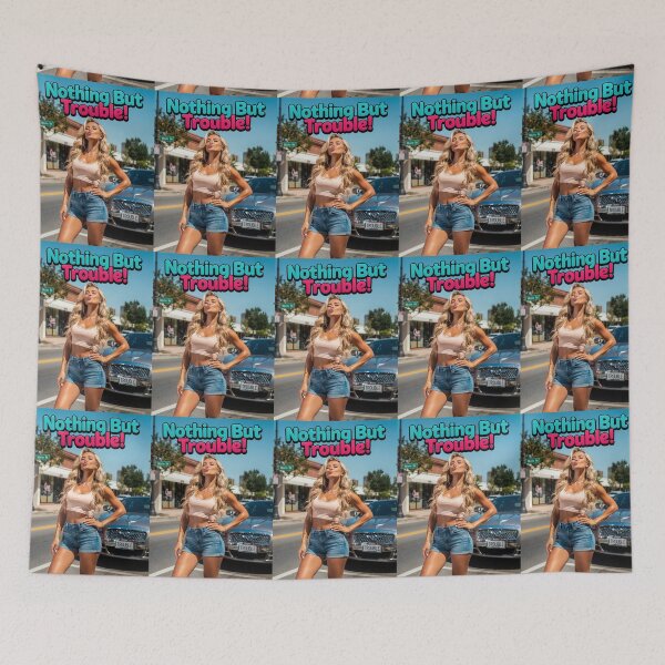 Item preview, Nothing But Trouble! (kiss) designed and sold by REALiTY WiTHiN.