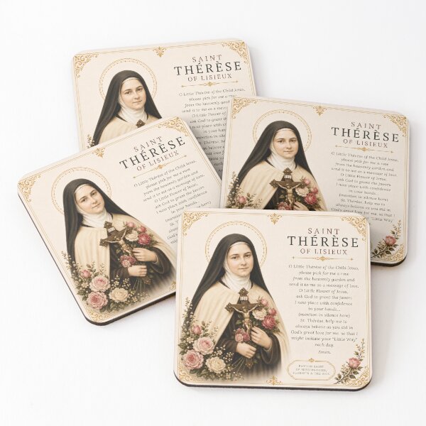 Item preview, Saint Theres of Lisieux designed and sold by Birdsong Blessings.