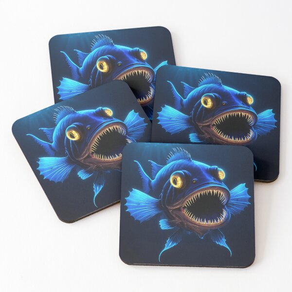 Item preview, Deep Sea Angler Fish Ocean Art designed and sold by CrippiCrippi.