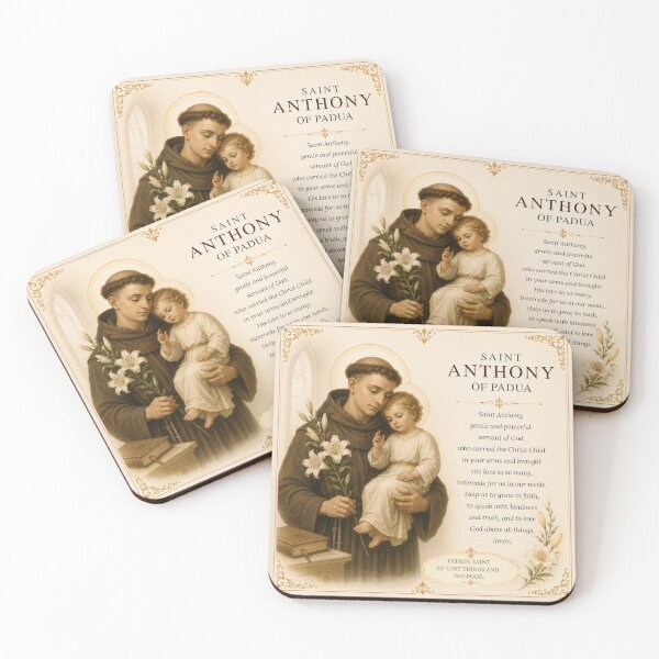Item preview, Saint Anthony of Padua designed and sold by Birdsong Blessings.