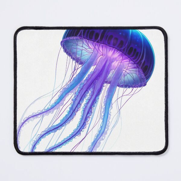 Item preview, Glowing Jellyfish Bioluminescent Art designed and sold by CrippiCrippi.