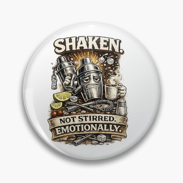 Item preview, Shaken not stirred emotionalloy designed and sold by Shakesipserve.