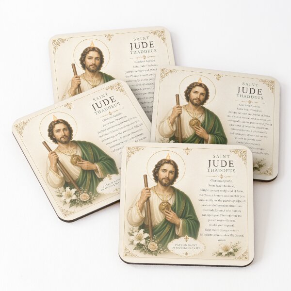 Item preview, Saint Jude Catholic designed and sold by Birdsong Blessings.