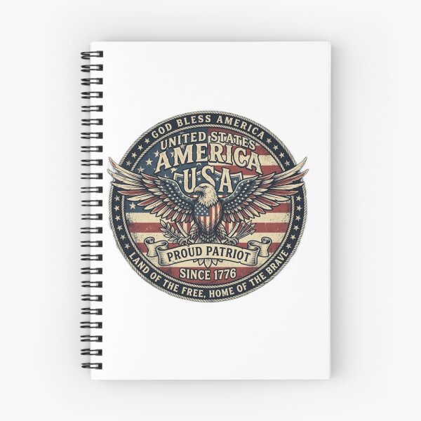 Artikelvorschau, Amerikanischer Patriotenadler, Vintage-US-Flagge von 1776 entworfen und verkauft von UniversalHouse.