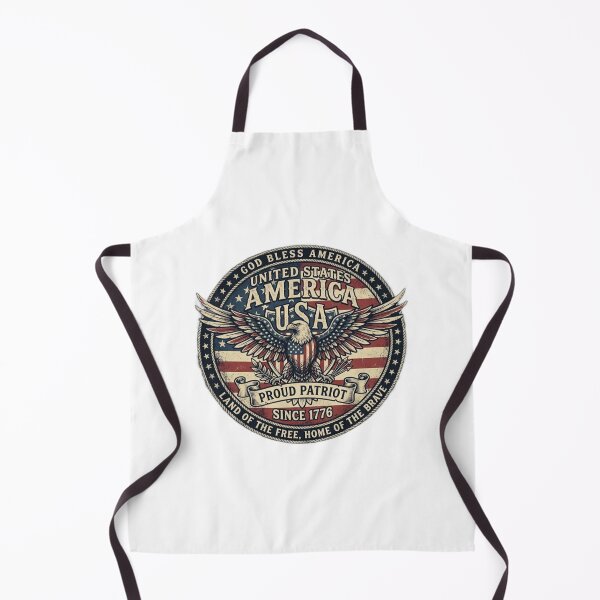 Item preview, American Patriot Eagle Vintage US Flag 1776 designed and sold by UniversalHouse.