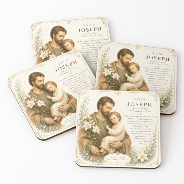 Item preview, Saint Joseph Catholic designed and sold by Birdsong Blessings.