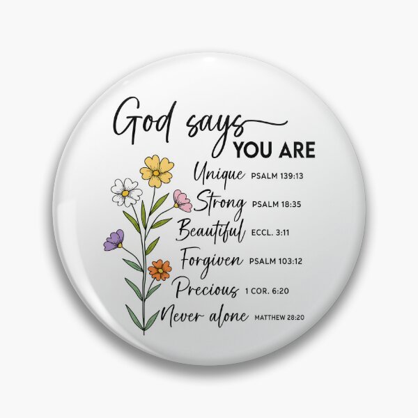 Item preview, God Says You Are designed and sold by yobochart.
