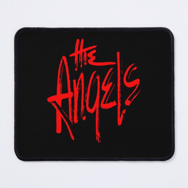 Item preview, The Angels Red Handlettering Alternative Rock designed and sold by HoracHand.