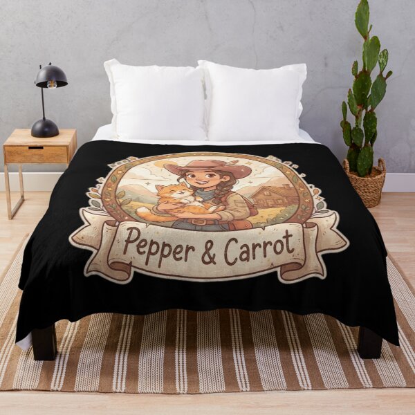 Item preview, Pepper&Carrot official logo designed and sold by redderkunziee.