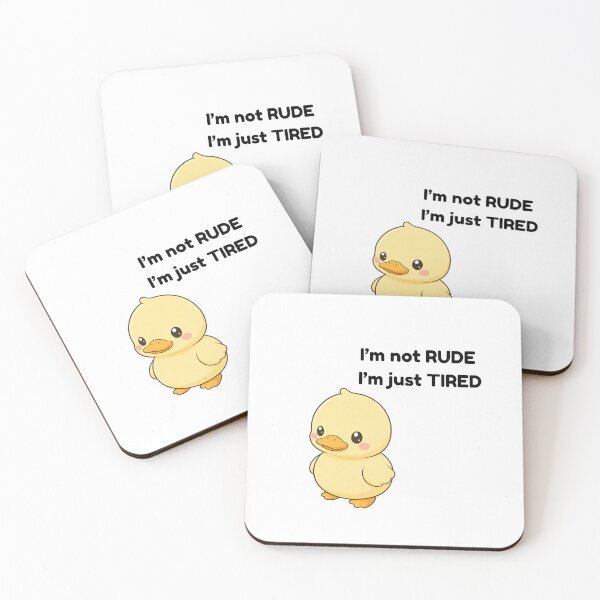 Item preview, I'm not rude, I'm just tired designed and sold by Zeizer0.