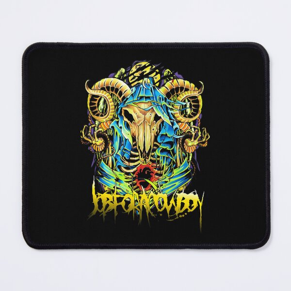Item preview, Job For A Cowboy Death Metal Skull Monster Artwork designed and sold by HoracHand.