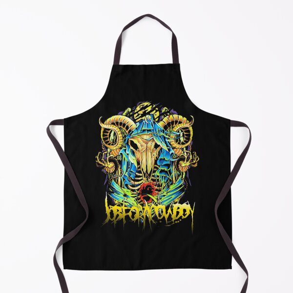 Item preview, Job For A Cowboy Death Metal Skull Monster Artwork designed and sold by HoracHand.