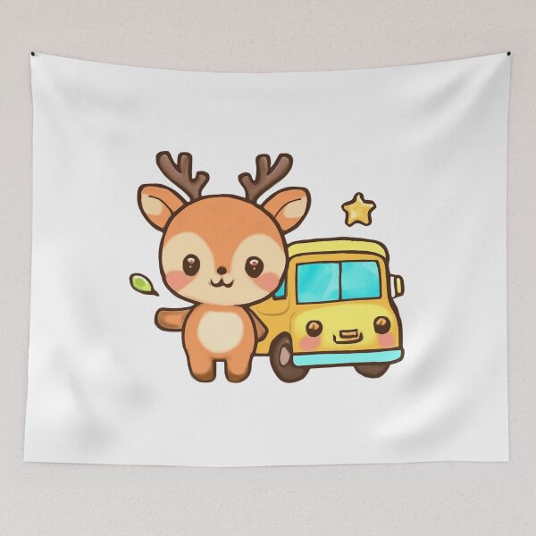 Item preview, Deer School Adventure designed and sold by foryouandyours.