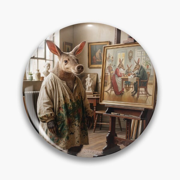 Item preview, Aardvark Artist Is a Student of Carl Larsson designed and sold by Tridentulus.