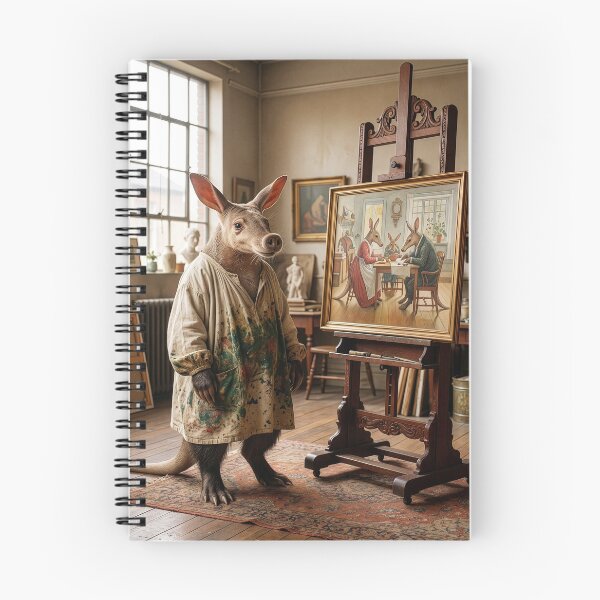 Item preview, Aardvark Artist Is a Student of Carl Larsson designed and sold by Tridentulus.