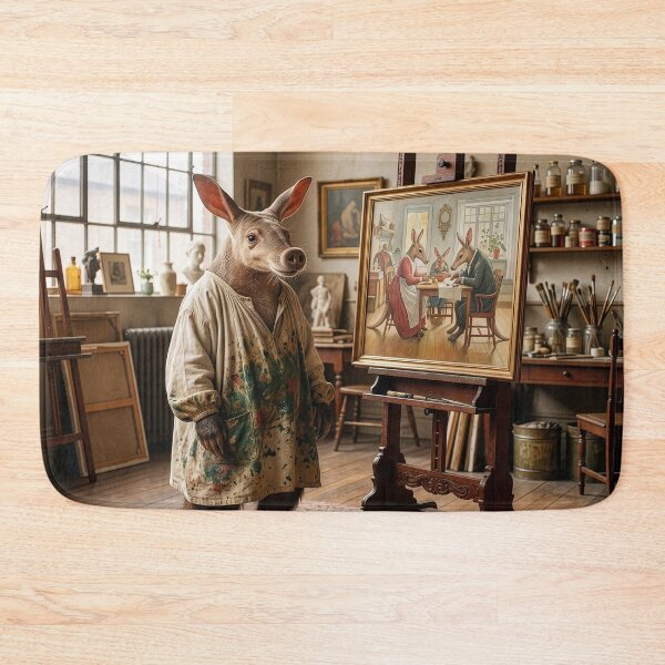 Item preview, Aardvark Artist Is a Student of Carl Larsson designed and sold by Tridentulus.