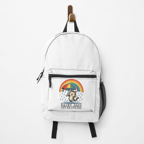 Item preview, Rainy Days Can Be Fun Cat designed and sold by T shirts Collective.