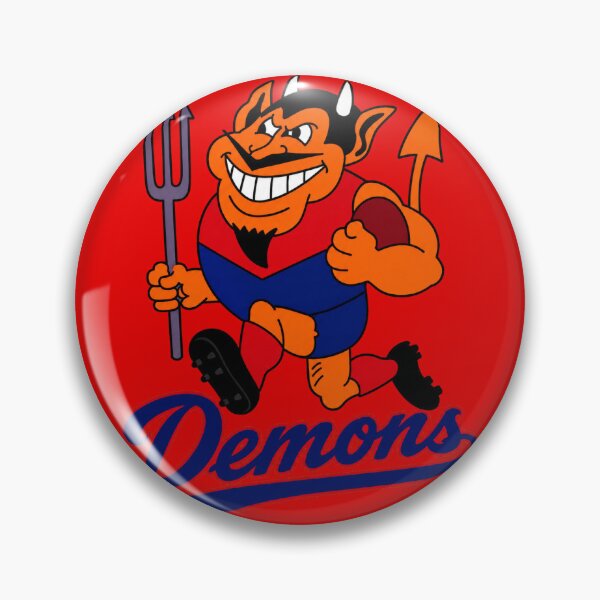 Item preview, Melbourne Demons Football Club AFL Mascot Drawing designed and sold by Luke Foran Sports Art.