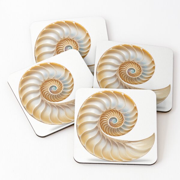 Item preview, Nautilus Shell Golden Ratio Art designed and sold by CrippiCrippi.