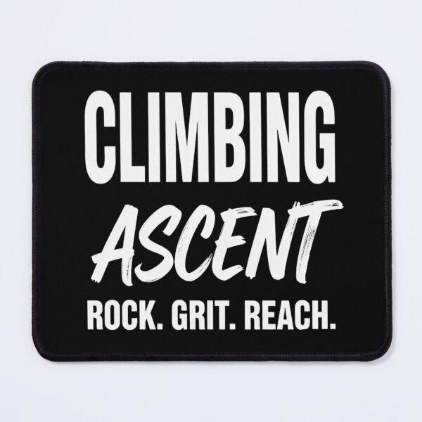 Item preview, Climber's Ascent T-Shirt: Rock, Grit, Reach designed and sold by FestivityFinds.